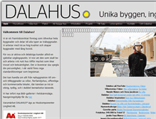 Tablet Screenshot of dala-hus.se